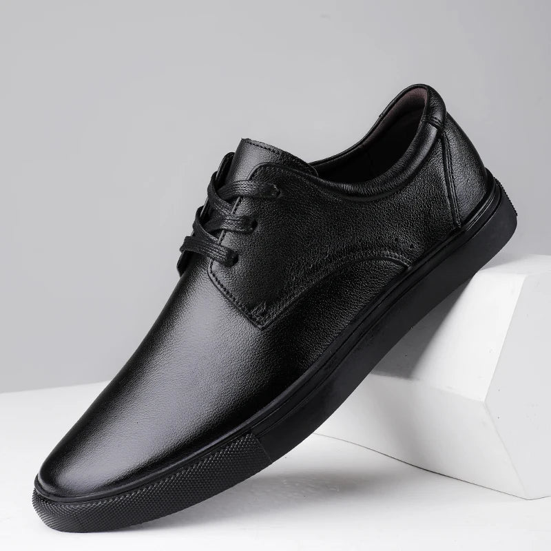 MASSIMO | Italiaanse casual leren schoen 