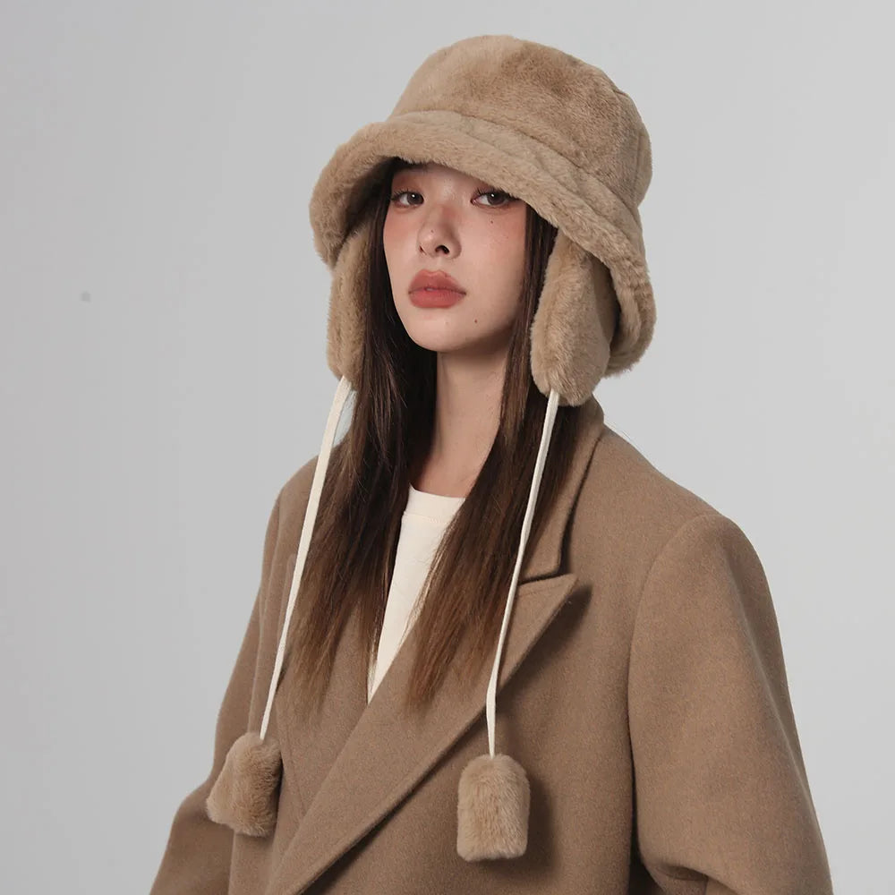 Plush Bomber Bucket Hat | BELINDA