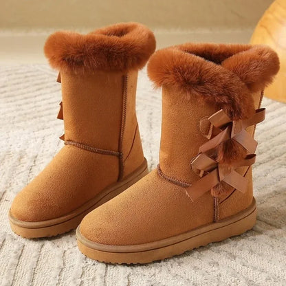 SARA | Plush Mid-Calf Winter Boot