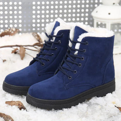 ESTILO | Botas de invierno con cordones y forro