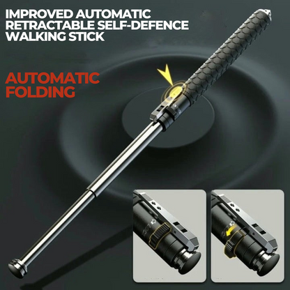 Self-Defense Hiking Pole | Automatic Deployment with Anti-Slip Grip 6