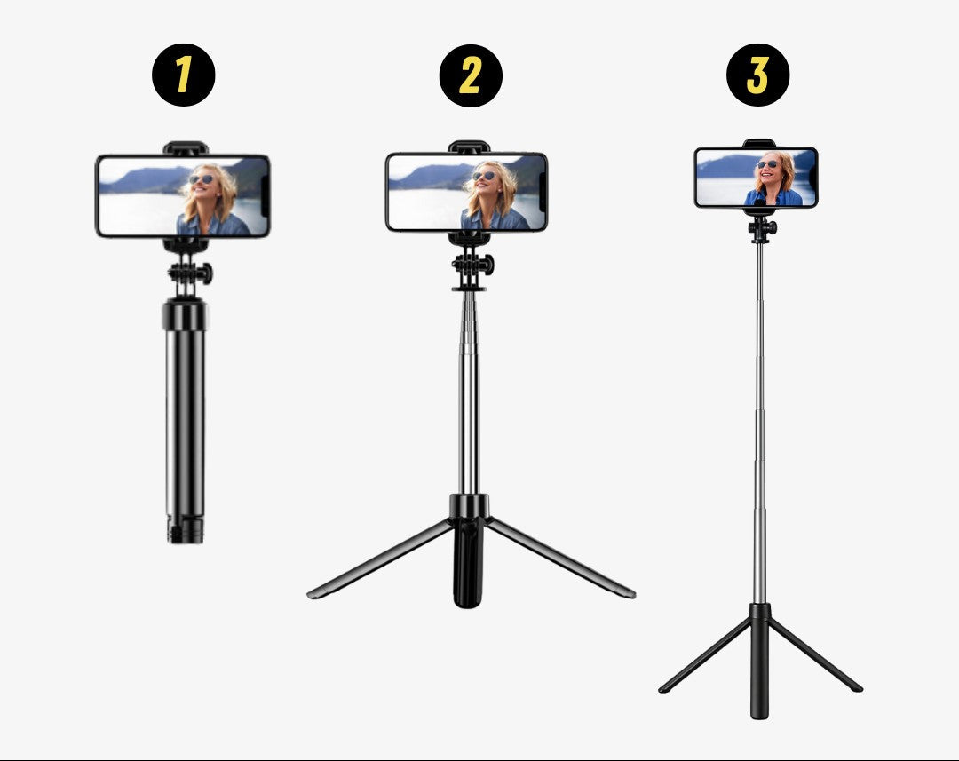Selfie Stick Tripod | Versatile Adjustable Design for Smartphones 2
