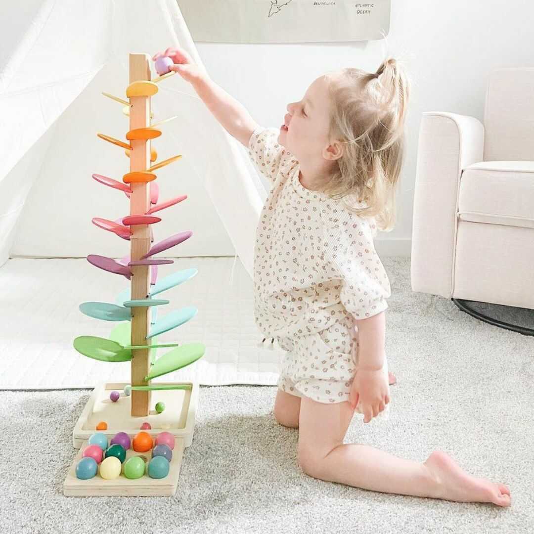 Sensory Toy | Rainbow Sound Tower for Engaging Early Development 1