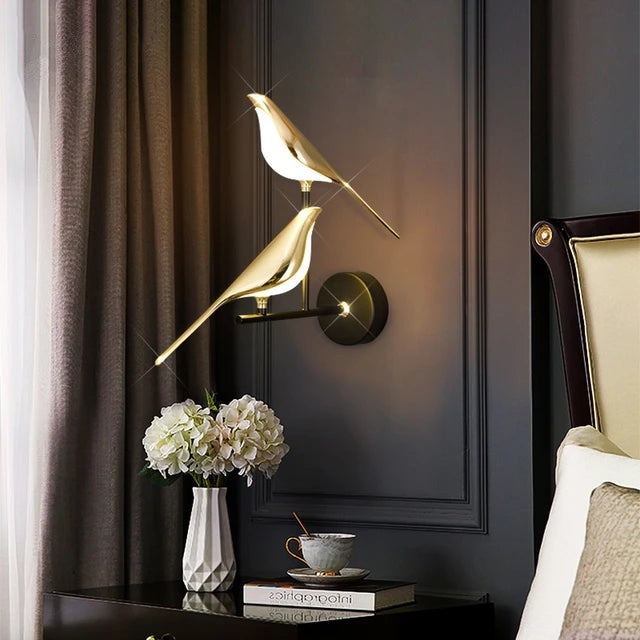 Nordische Magpie Wandlampe