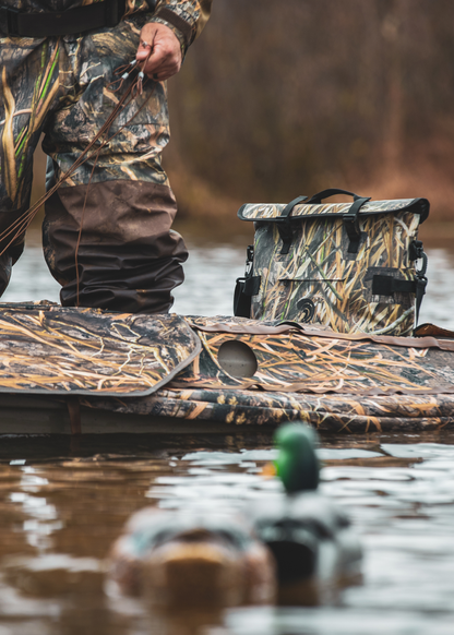 Mossy Oak - Auto-Sealing, Waterproof, Floating, Scent Proof Day-Pack Cooler