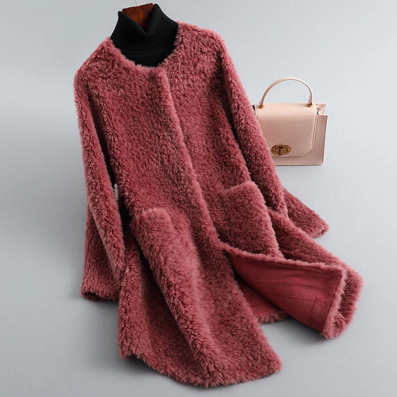 Shearling Coat | Premium Soft Shearling for Elegant Cold-Weather Wear 2