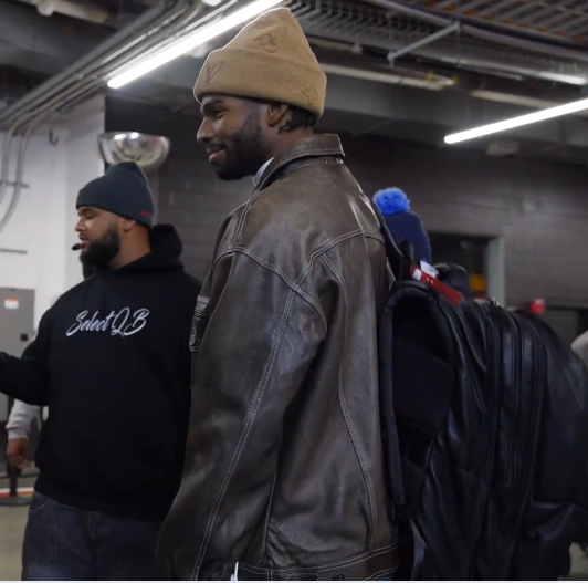 Black Leather Patented Carry-on Bag (XL Design)