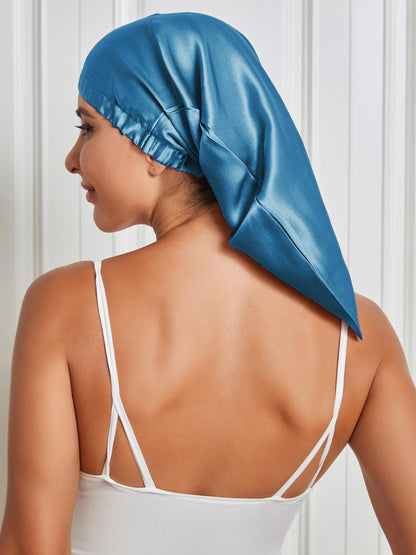 Silk Bonnet for Sleeping | 100% Mulberry Silk Sleep Cap for Curly Hair 4