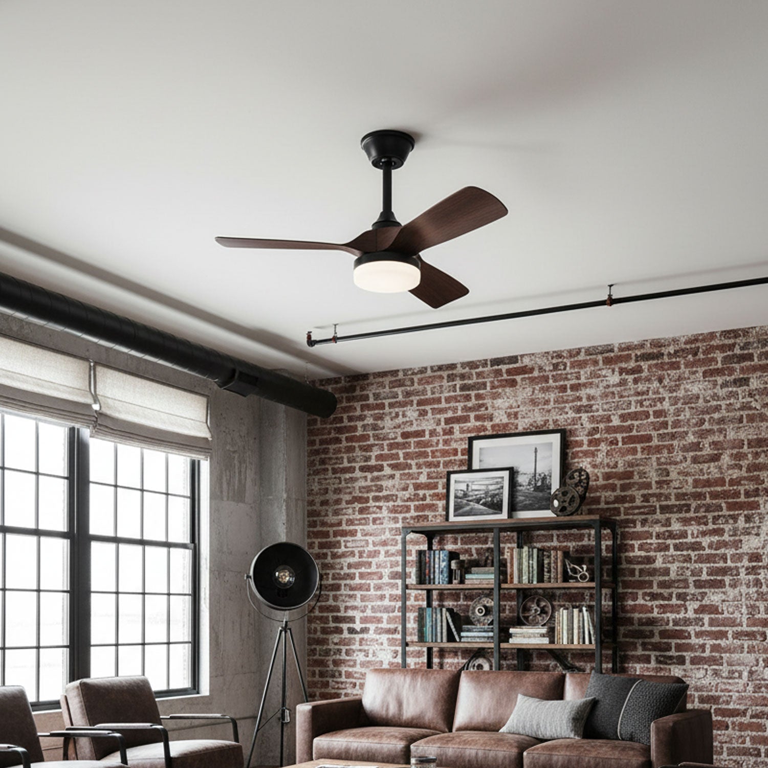 Silven Curve | Ceiling Fan Light with Integrated LED and Variable Speed 2