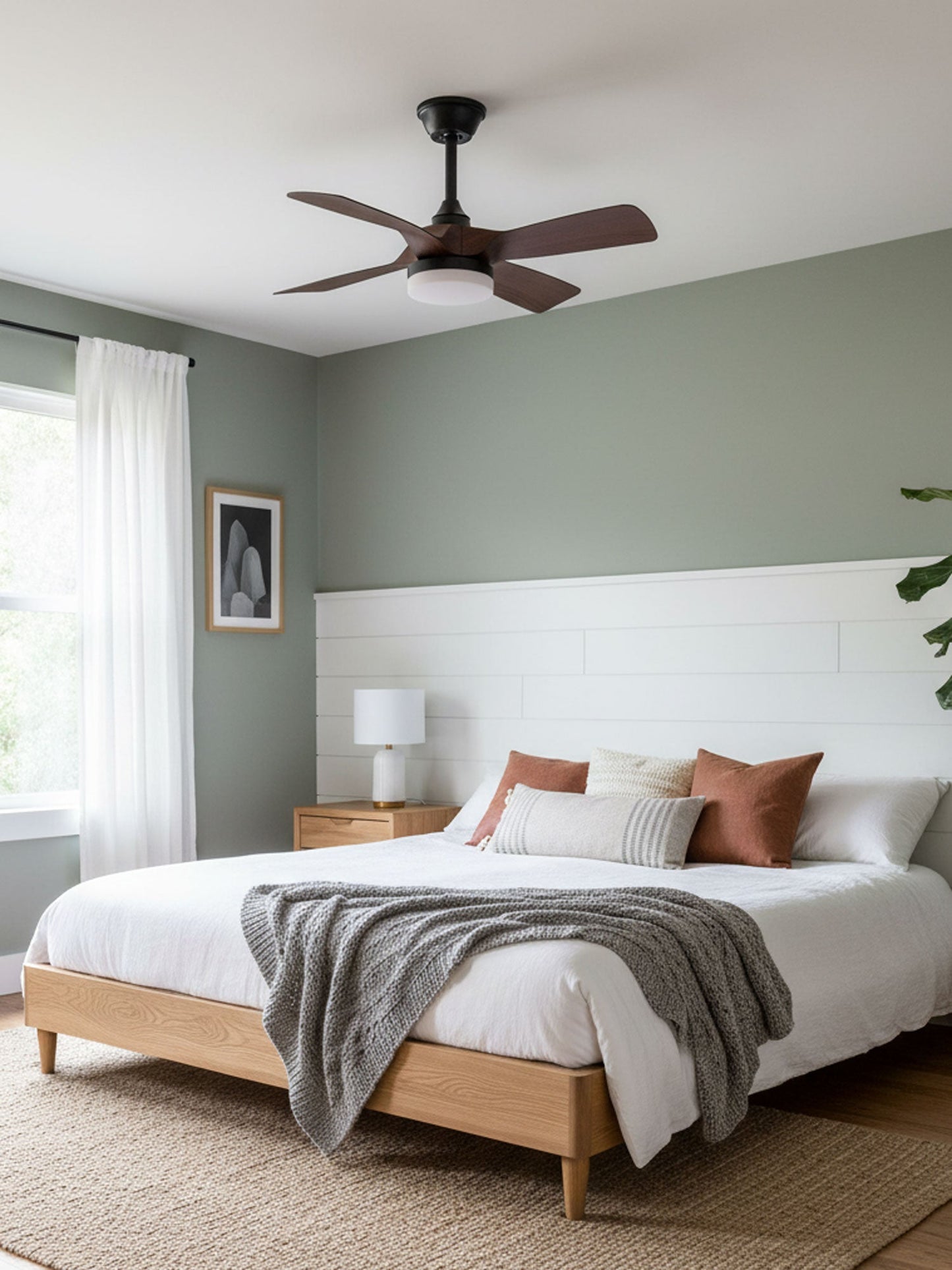 Silven Curve | Ceiling Fan Light with Integrated LED and Variable Speed 6