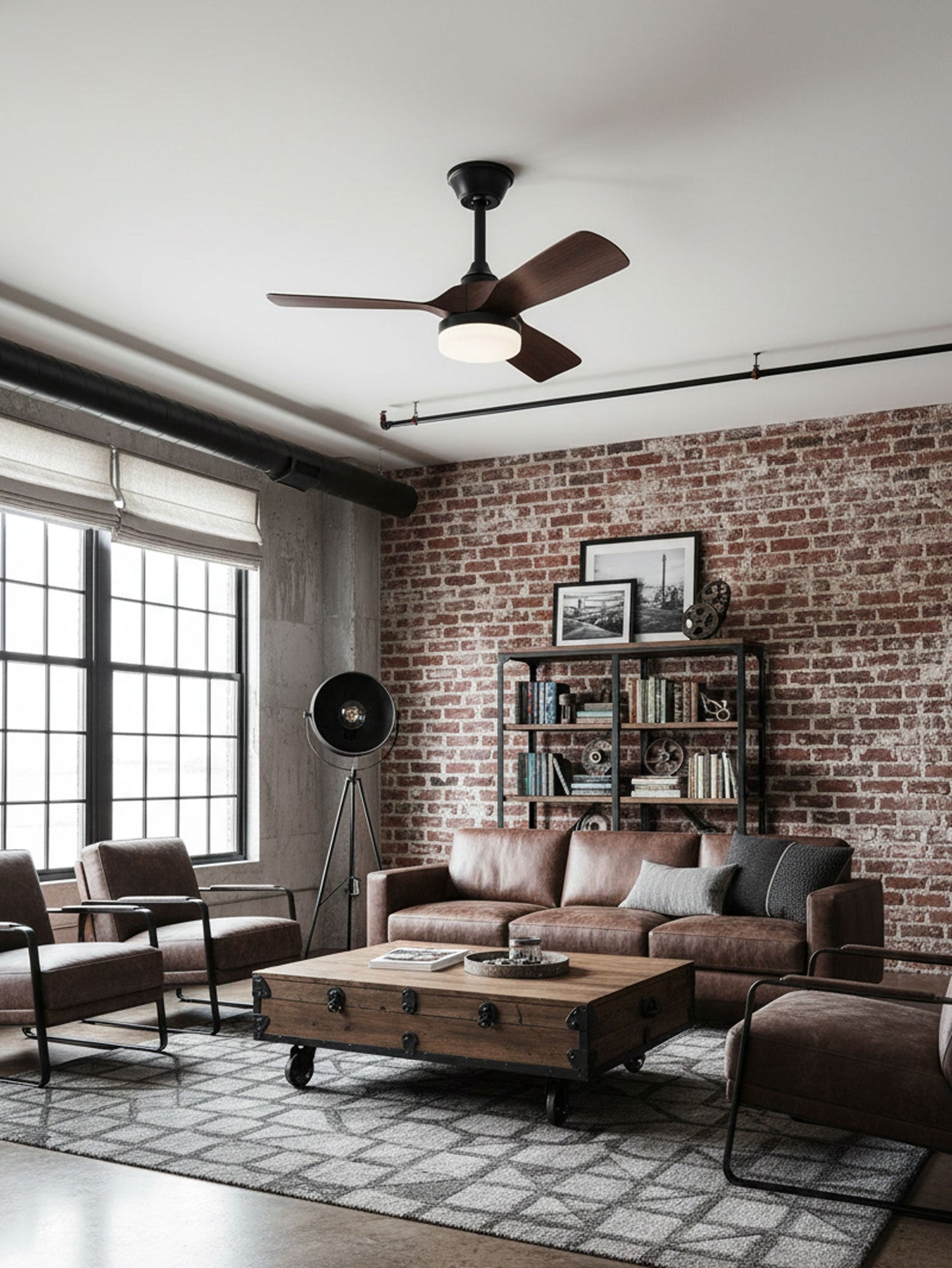 Silven Curve | Ceiling Fan Light with Integrated LED and Variable Speed 7
