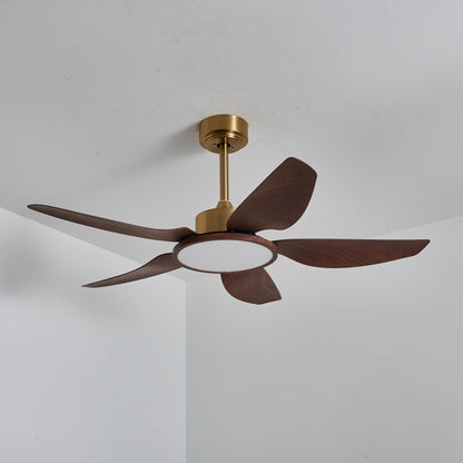 Sirocco Breeze | Ceiling Fan Light with Integrated LED and Walnut Blades 9
