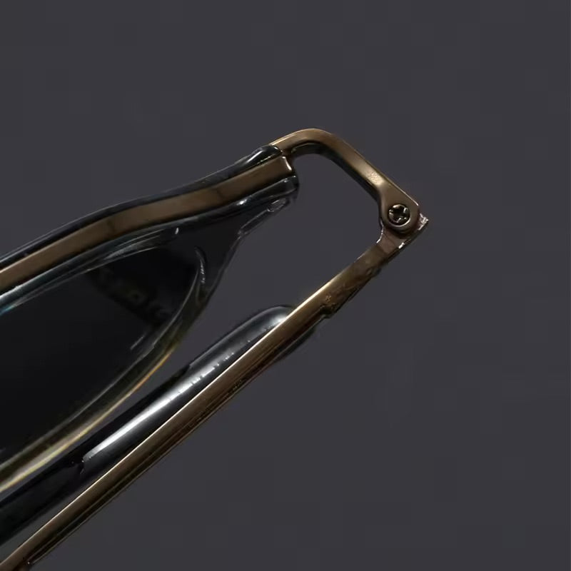 Sleek Metal Sunglasses | Lightweight UV Protection with Anti-Glare Lenses 4