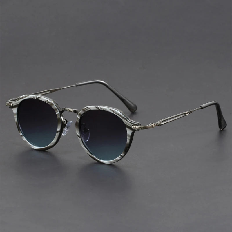 Sleek Metal Sunglasses | Lightweight UV Protection with Anti-Glare Lenses 7