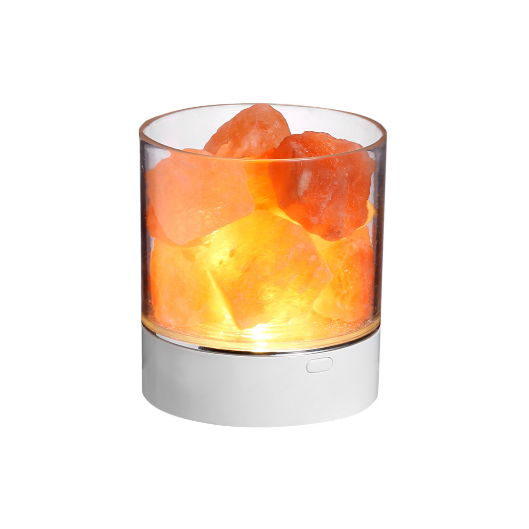 Smart Himalayan Salt Lamp | Air Purifying with Customizable Lighting 0