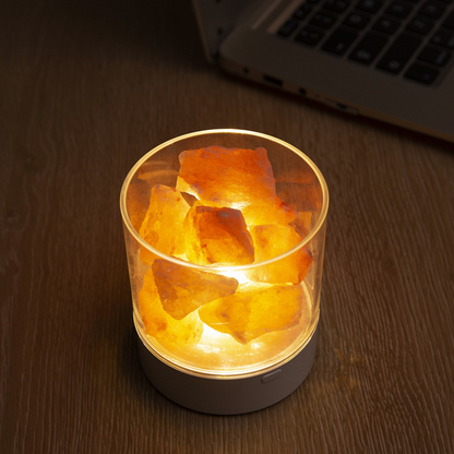 Smart Himalayan Salt Lamp | Air Purifying with Customizable Lighting 1