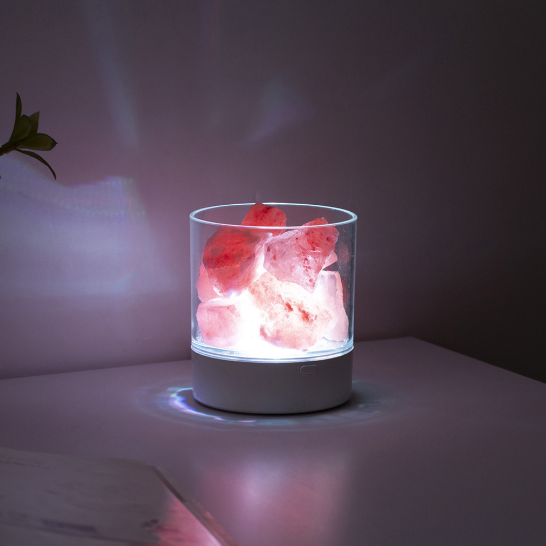 Smart Himalayan Salt Lamp | Air Purifying with Customizable Lighting 3