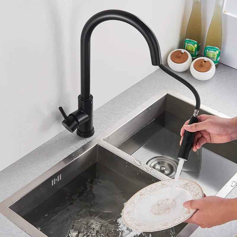 Smart Kitchen Faucet | Touch Control with Pull-Out Sprayer Nozzle 5