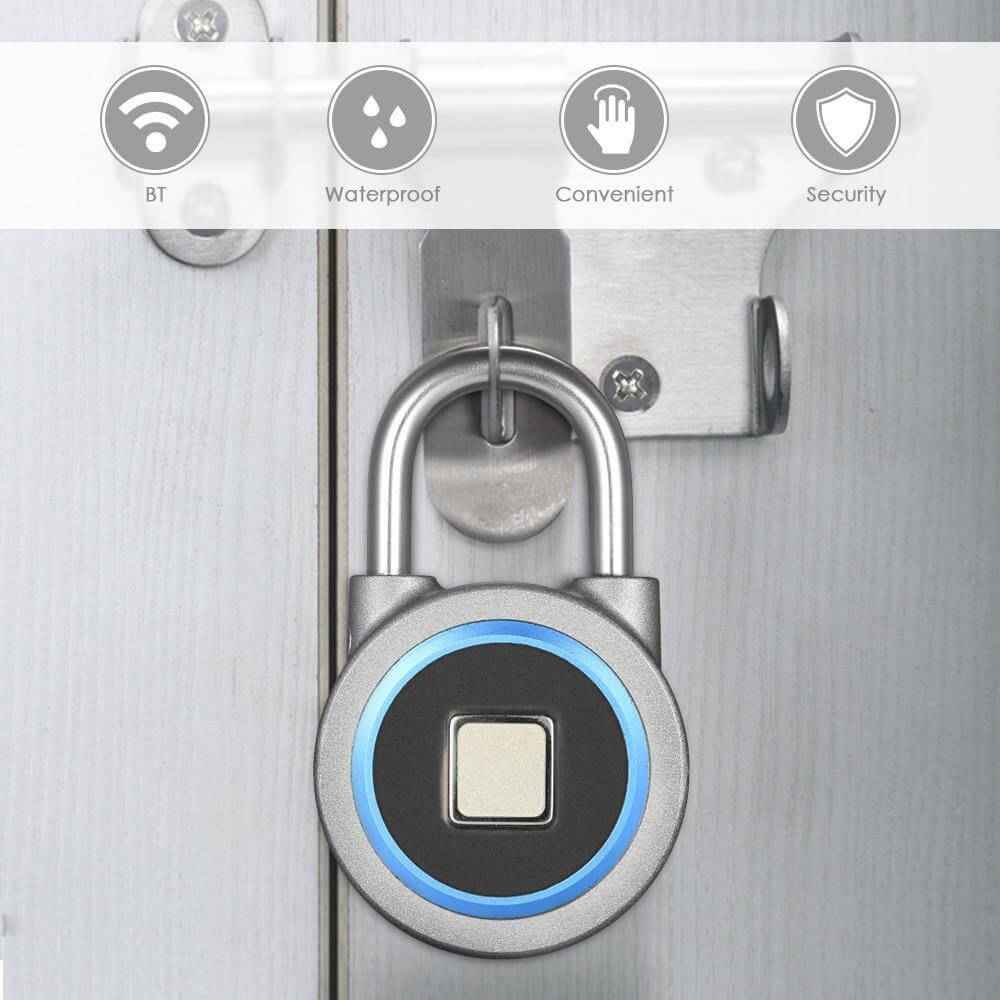 Smart Lock | Biometric Fingerprint Keyless Entry with Bluetooth Access 3