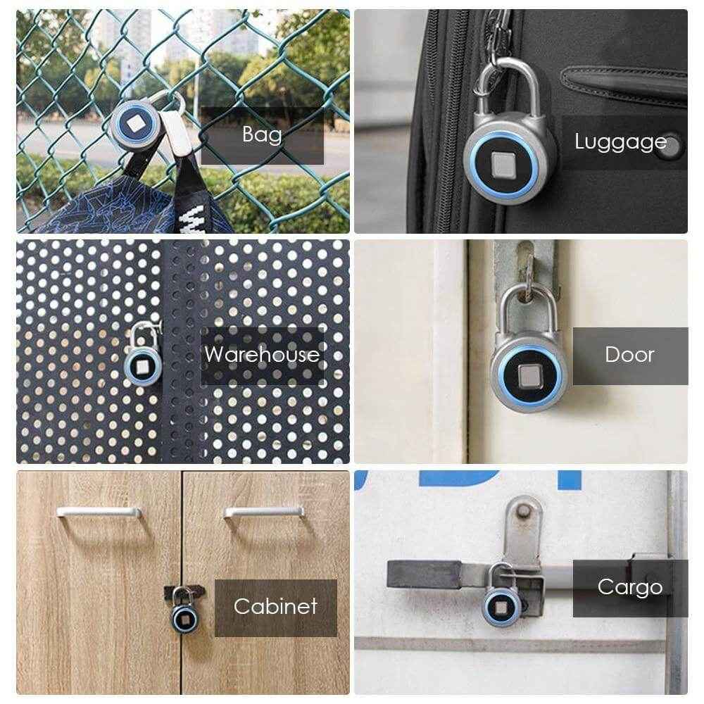 Smart Lock | Biometric Fingerprint Keyless Entry with Bluetooth Access 6