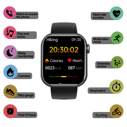 Smart Watch | Advanced Health Monitoring with Glucose Tracking 8