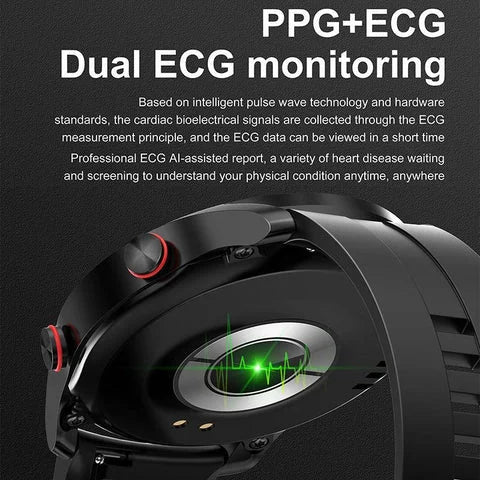 Smart Watch | Non-Invasive Blood Glucose Monitoring & Heart Rate Tracking 8