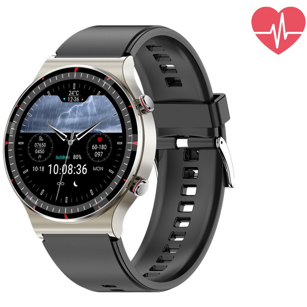 Smartwatch | EKG and PPG Monitoring with Touchscreen and Health Features 1