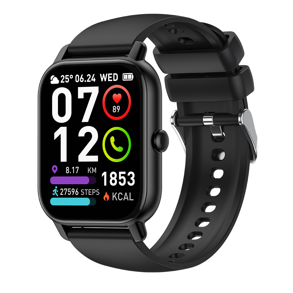 Smartwatch | Non-Invasive Glucose Tracker with Heart Rate Monitor 0