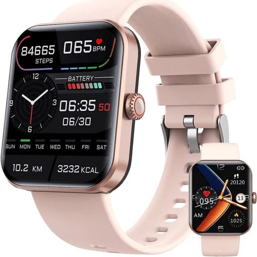 Smartwatch | Non-Invasive Glucose Tracker with Heart Rate Monitor 2
