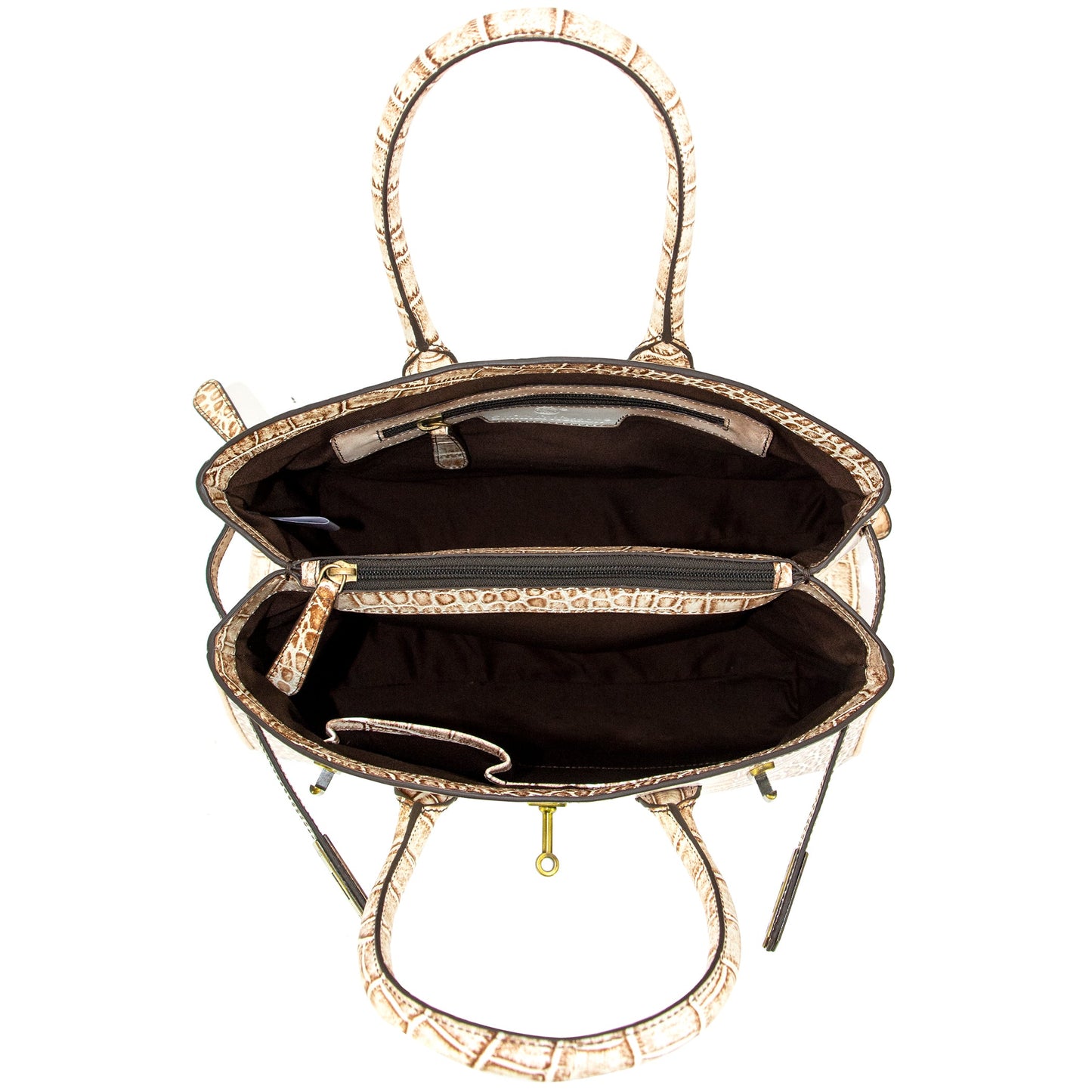 Smith & W Croc Handbag