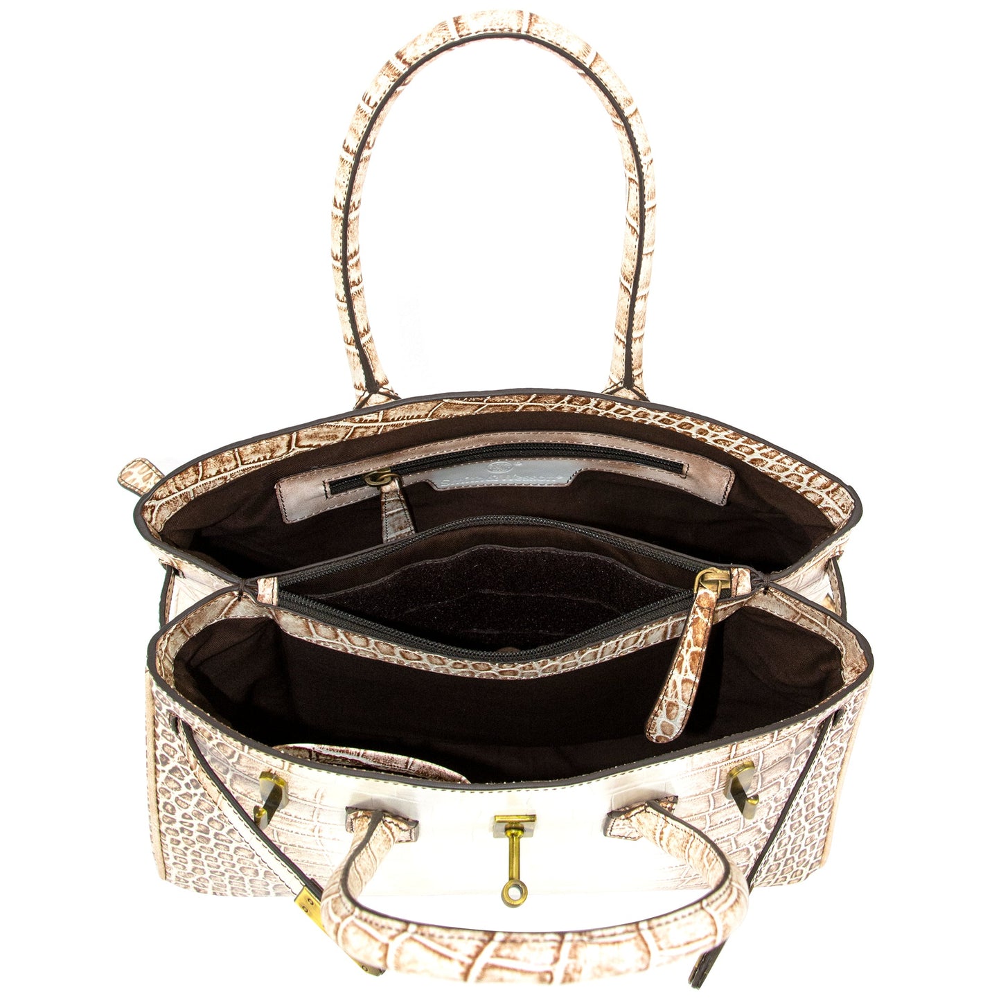 Smith & W Croc Handbag