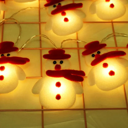 Snowman Christmas Tree Lights | Playful Hanging Ornaments for Holiday Decor 3