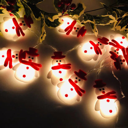 Snowman Christmas Tree Lights | Playful Hanging Ornaments for Holiday Decor 5