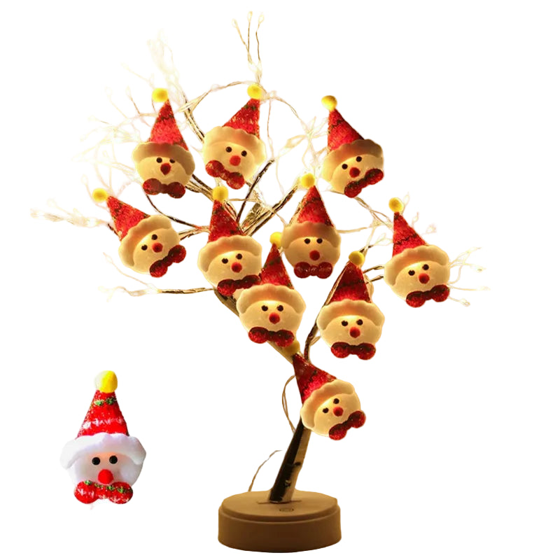 Snowman Christmas Tree Lights | Playful Hanging Ornaments for Holiday Decor 8