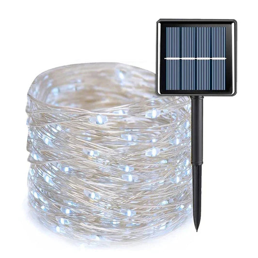 Solar-Powered Decorative Lights | Enchanting Outdoor Garland for Events 0