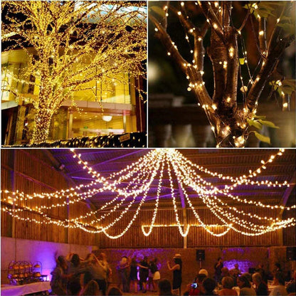 Solar-Powered Decorative Lights | Enchanting Outdoor Garland for Events 1