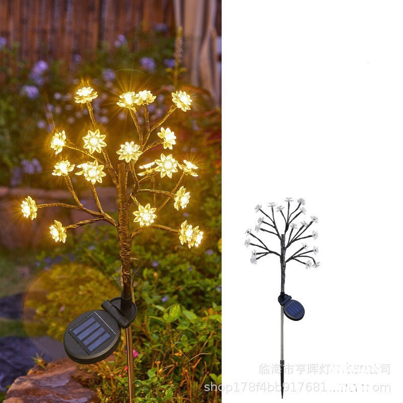 Solar Garden Lights | 6-Pack with 15 Warm White LEDs for Outdoor Decor 1