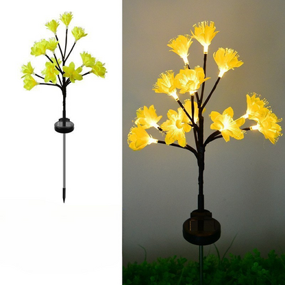 Solar Garden Lights | 6-Pack with 15 Warm White LEDs for Outdoor Decor 3