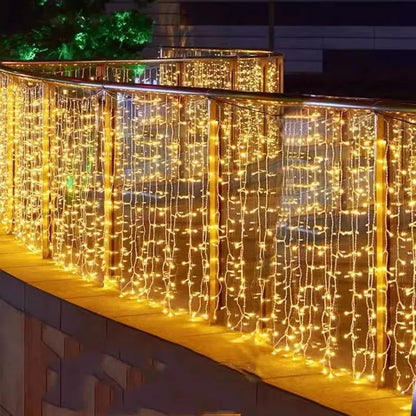 Solar Icicle Lights | 8 Modes Waterproof Outdoor Decor 2