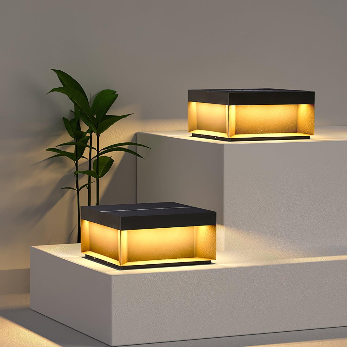 Solar Outdoor Post Light | Waterproof IP65 Landscape Illumination 3