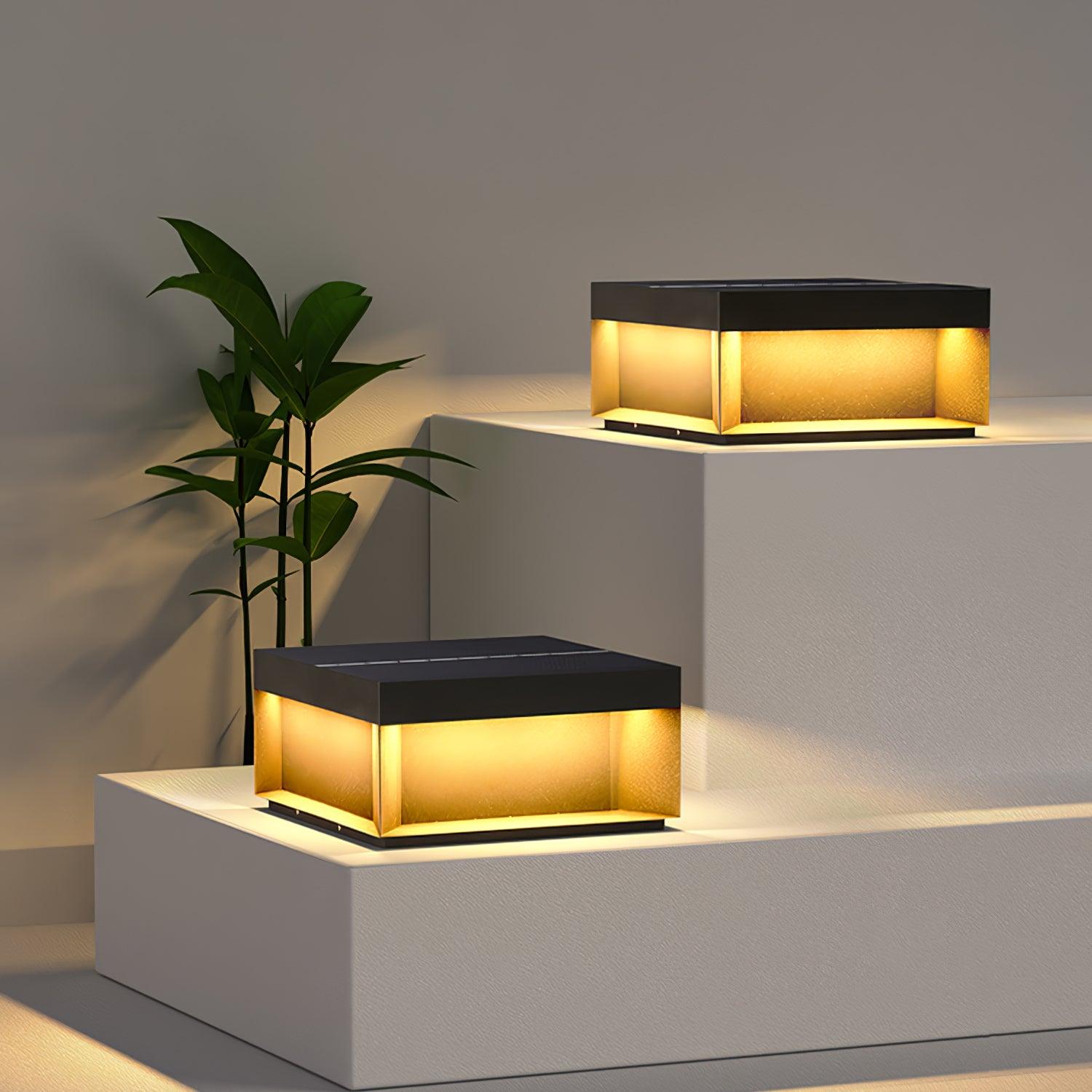 Solar Outdoor Post Light | Waterproof IP65 Landscape Illumination 3