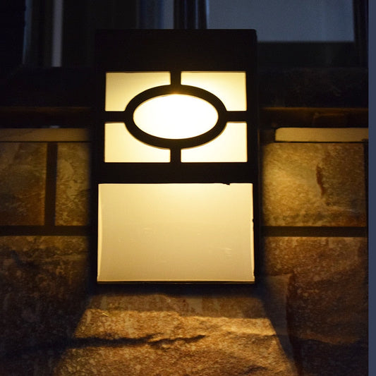 Solar Outdoor Wall Light | Japanese-Inspired Design with Versatile Lighting 0