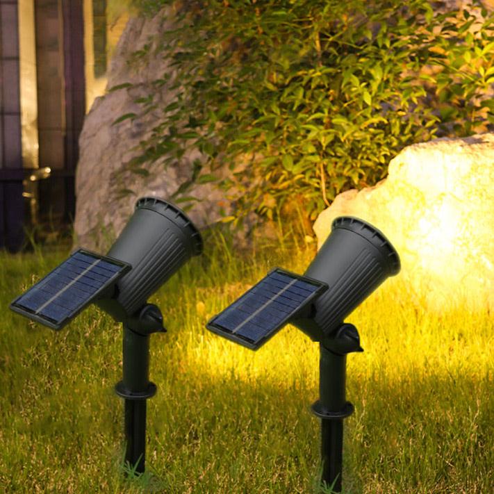 Solar Powered Garden Spotlight | 9 Color LED Outdoor Lighting 1
