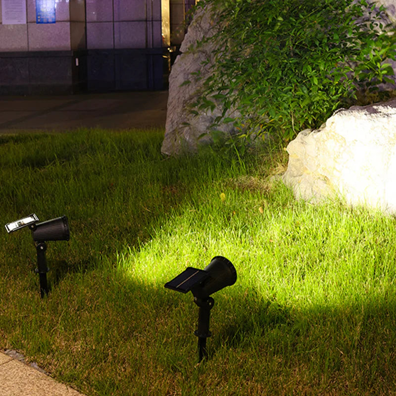 Solar Powered Garden Spotlight | 9 Color LED Outdoor Lighting 6