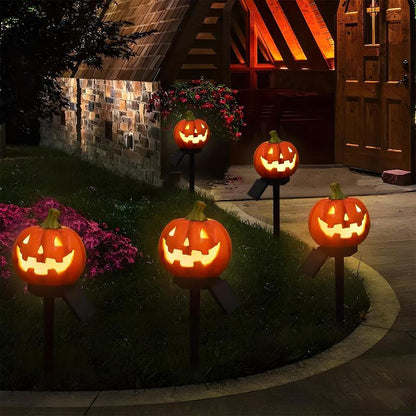 Solar Pumpkin Light | Eco-Friendly Halloween Decoration for Outdoor Use 1