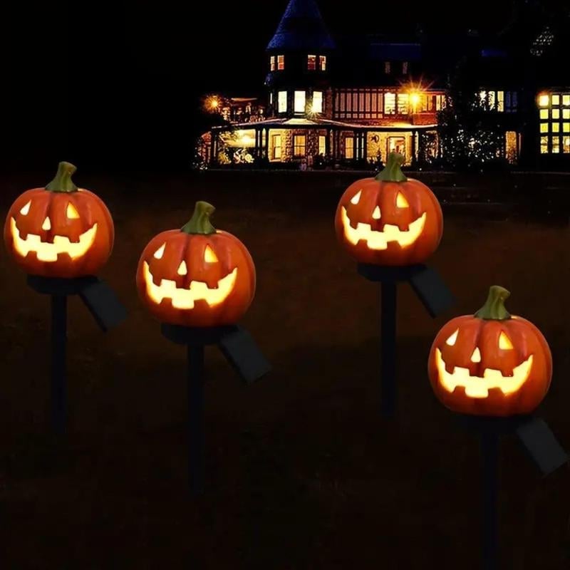 Solar Pumpkin Light | Eco-Friendly Halloween Decoration for Outdoor Use 2