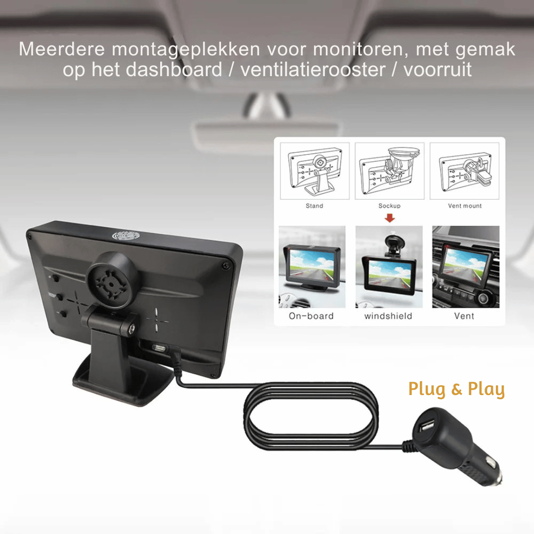 Solar Rear-View Camera System | Wireless HD with Night Vision 3