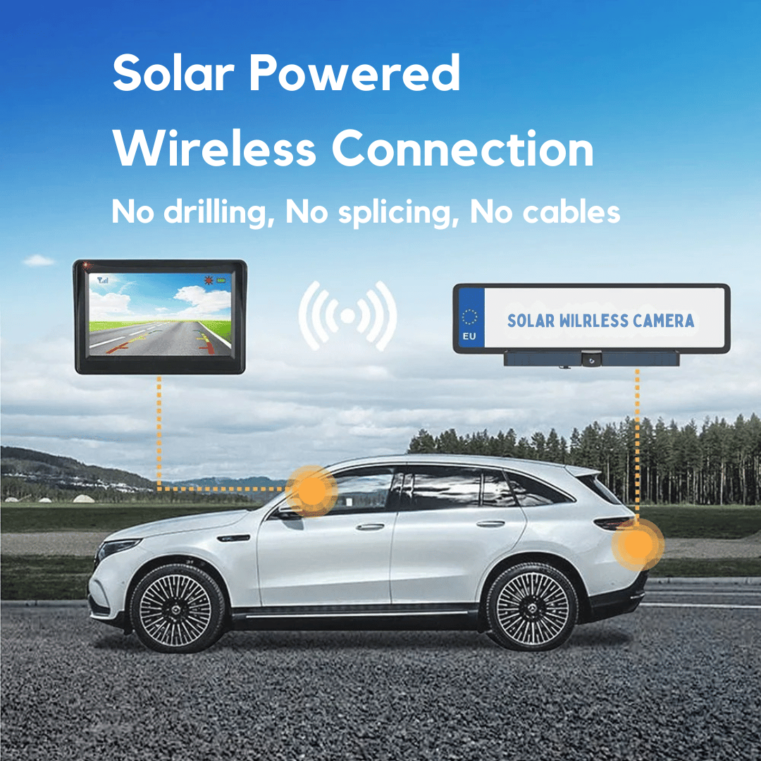 Solar Rear-View Camera System | Wireless HD with Night Vision 4
