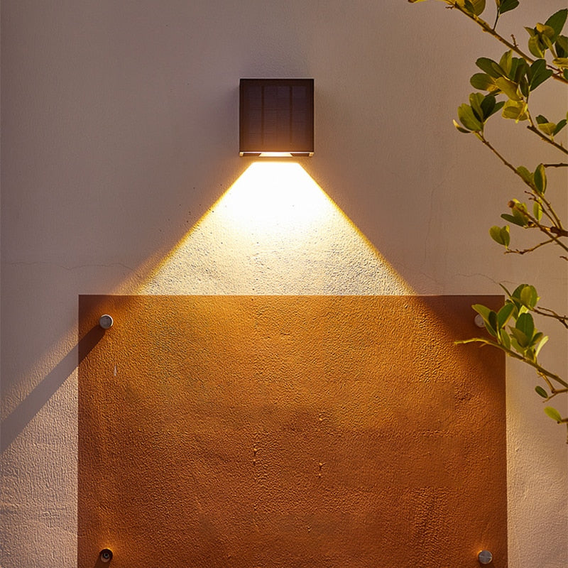 Solar Wall Lamp | Eco-Friendly Solar-Powered Outdoor Lighting 0