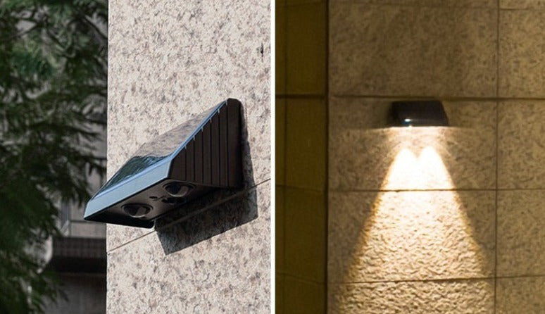 Solar Wall Light | Waterproof Outdoor Lighting with Intelligent Sensor 4